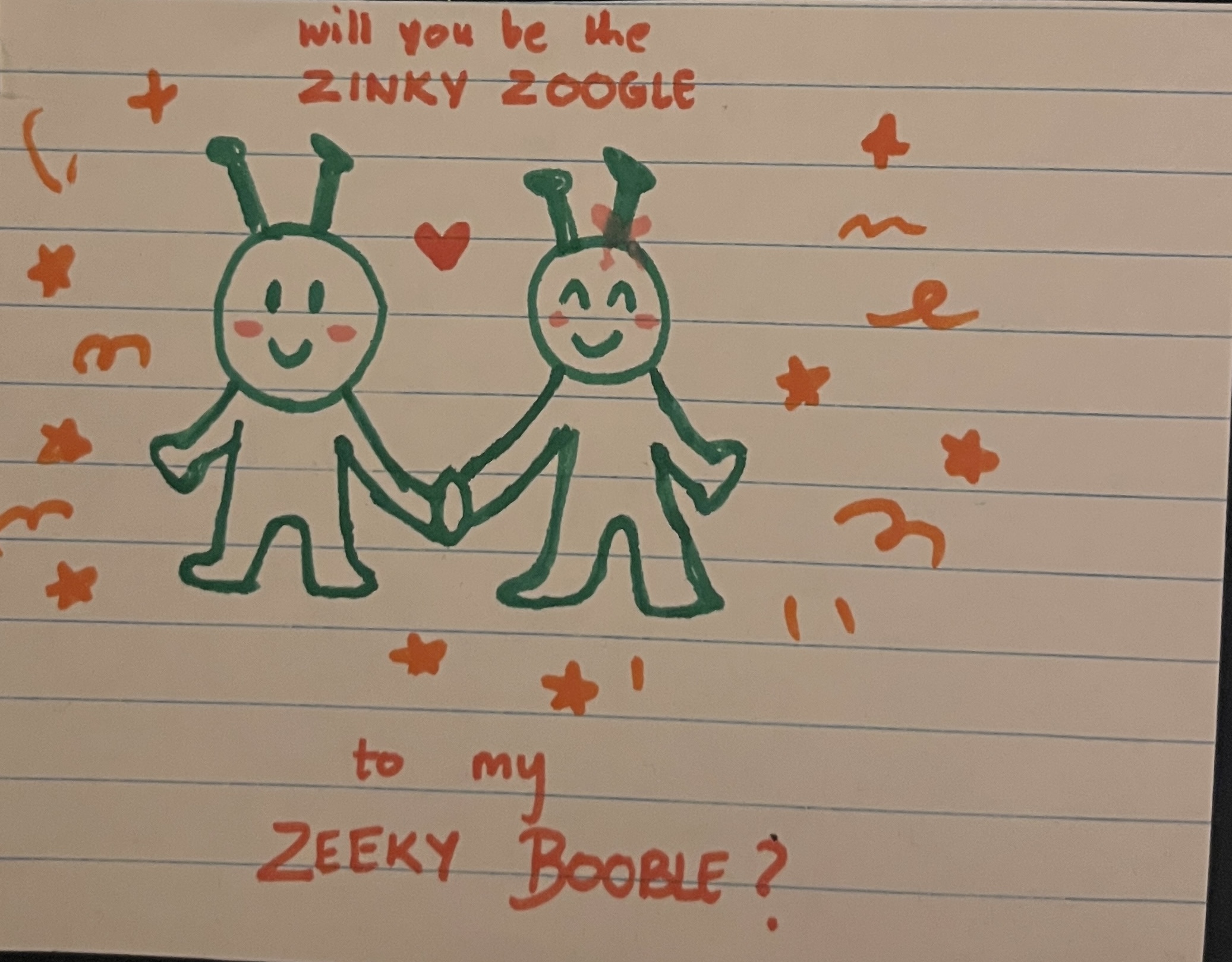 Dancing Partnership Drawing